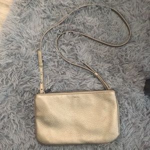 MNG by Mango Crossbody Purse in Pewter